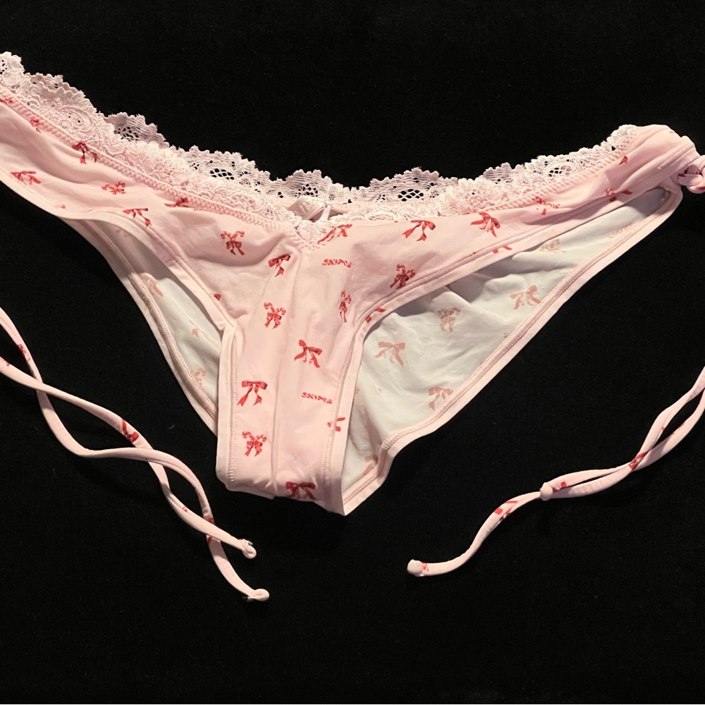 Skims Bikini Candy Cane Panties